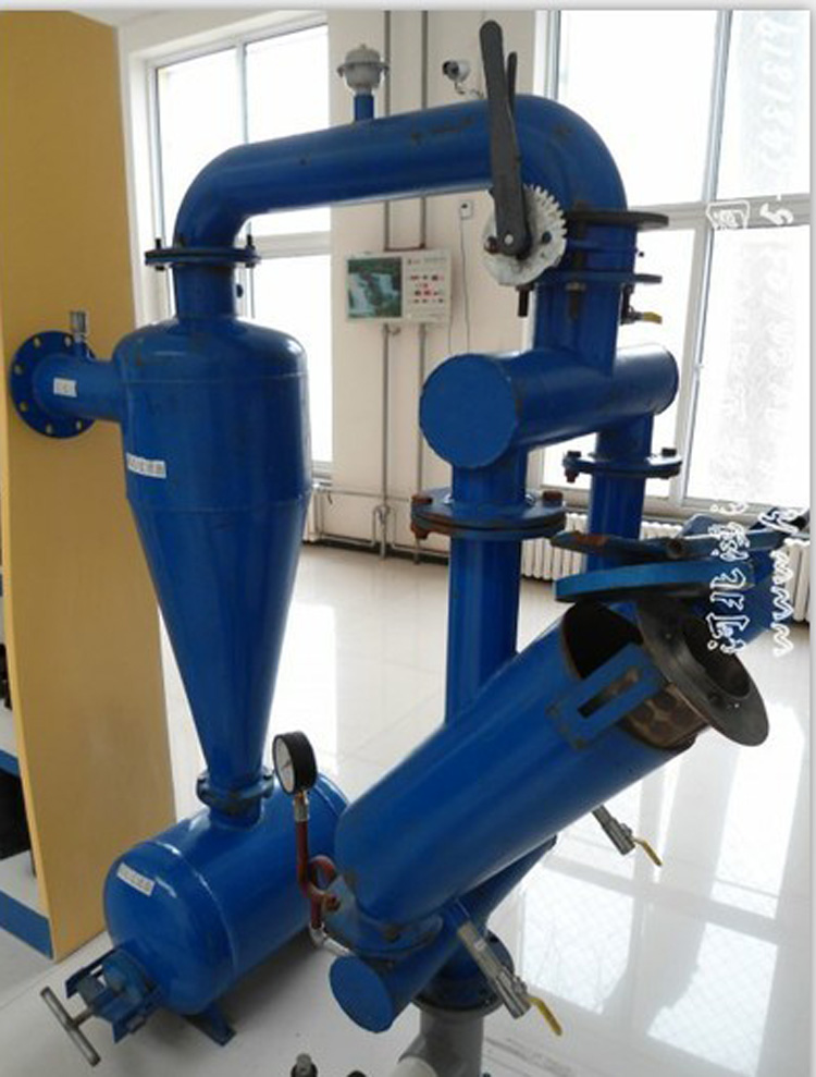 離心式過濾器雙網式過濾器施肥罐鋼制噴灌滴灌水肥一體化設備