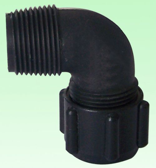 鎖扣外絲彎通PE快接搶修快速接頭外絲彎頭無需熱熔